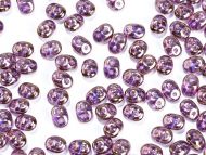 SD-00030/14496 Crystal Lavender Lumi SuperDuo Beads