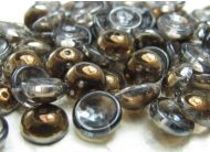 P-00030/22601 Crystal Valentinite Piggy Beads ~  50 x * BUY 1 - GET 1 FREE *