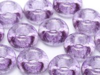 LHR-00030/92475 Crystal Purple Large Hole Rings 9x14 mm - 12 x
