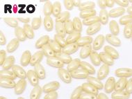 R-03000/14413 Chalk Champagne Lumi Rizo Beads * BUY 1 - GET 1 FREE *