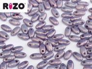 R-03000/15726 Chalk Lila Lumi Rizo Beads * BUY 1 - GET 1 FREE *