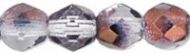 FP04 Luster Copper Amethyst Half Coated 4 mm Fire Polished - 100 x