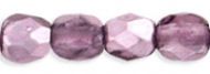 FP04 Crystal Metallic Light Violet 4 mm Fire Polished - 100 x