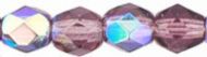 FP03 Amethyst AB 3 mm Fire Polished - 100 x