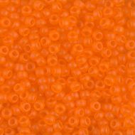 11-0138F Matte Transparent Orange (like DB0744) 11/0 Miyuki