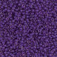 11-1932 Semi-Frosted Dark Lilac Lined Amethyst 11/0 Miyuki