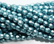 FP04 Metallic Turquoise 4 mm Fire Polished - 120 x