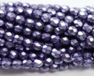 FP04 Metallic Purple 4 mm Fire Polished - 120 x