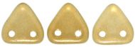 TTR-29270 Halo - Linen CzechMates Triangle 2-Hole * BUY 1 - GET 1 FREE *