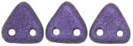 TTR-79021 Polychrome - Purple CzechMates Triangle 2-Hole * BUY 1 - GET 1 FREE *