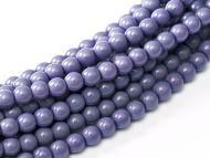 Fiesta Light Plum 4 mm Glass Round Pearls