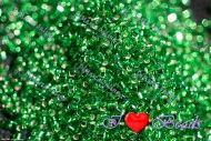 Postcards 5 - Green Beads - High Quality Print