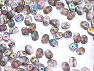SD-70120/28171 Rosaline Matte Rainbow SuperDuo Beads * BUY 1 - GET 1 FREE *