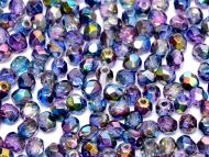 FP03 Magic Blueberry 3 mm Fire Polished - 100 x