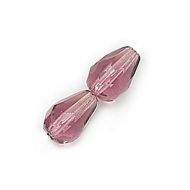 Amethyst Tear Drops 7x5 mm Fire Polished - 25 x * BUY 1 - GET 1 FREE *