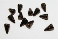 SPK8-23980/14415 Antique Bronze Baby Spikes 5x8 mm - 24 x