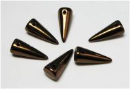 SPK17-23980/14415 Antique Bronze Spikes 7x17 mm - 18 x