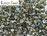 BB-00030/98537 Crystal Rainbow Graphite Button Beads * BUY 1 - GET 1 FREE *