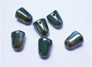 G10-01000/65431 Blue Green Opal Gumdrops 7x10 mm