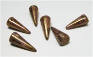 SPK17-03000/15695 Chalk Bronze Lumi Spikes 7x17 mm - 18 x