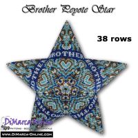Tutorial 38 rows - Brother 3D Peyote Star + Basic Tutorial (download link per e-mail)