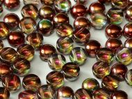 C2-00030/95200 Magic Raspberry 2-Hole Cabochons - 50 x