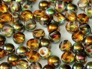 C2-00030/95300 Magic Copper Topaz 2-Hole Cabochons - 50 x