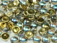C2-00030/98536 Crystal Rainbow Gold 2-Hole Cabochons - 50 x