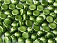 C2-25034 Pastel Pearl Olivine 2-Hole Cabochons - 50 x