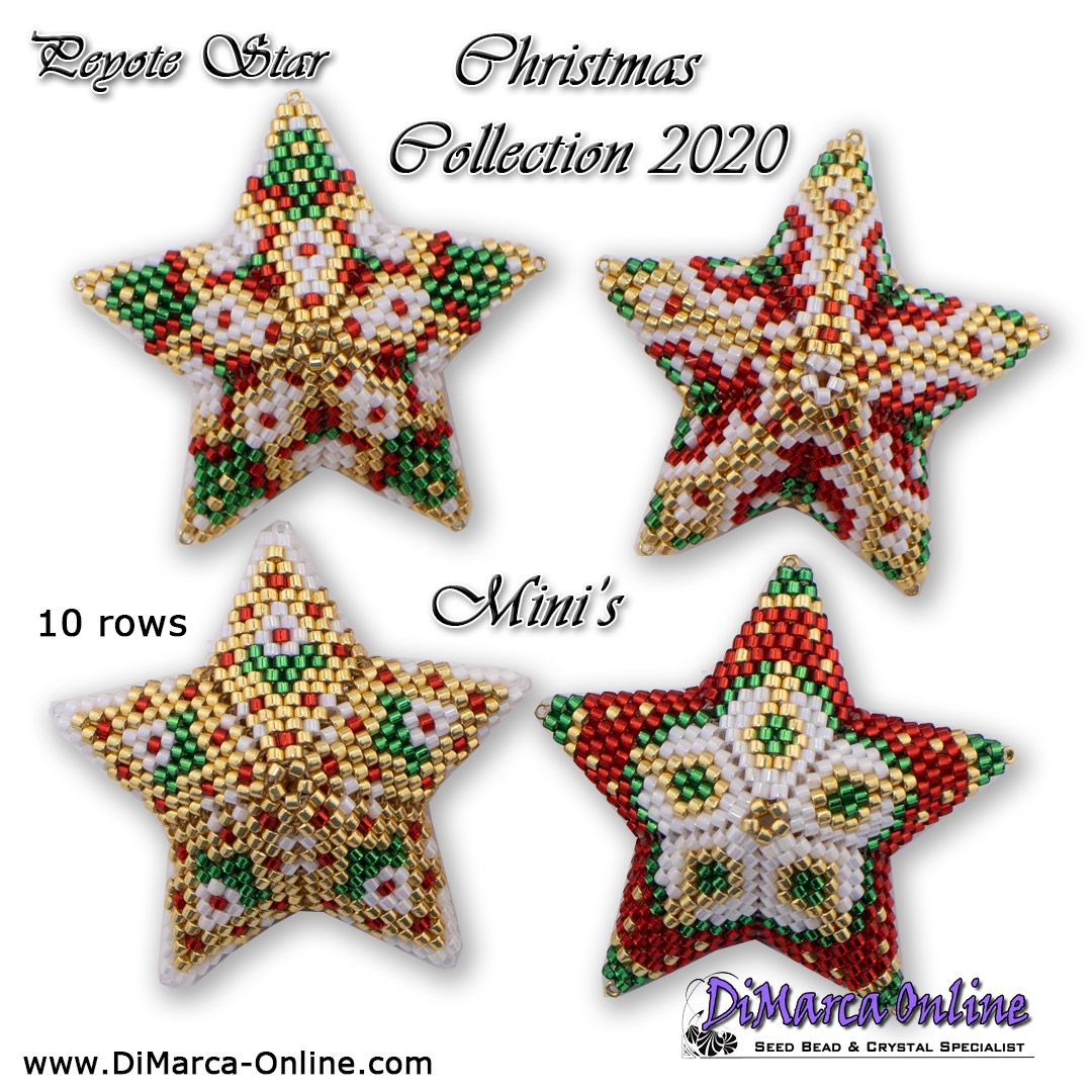 3D Peyote Star Beading Pattern ARABIAN NIGHTS ALL Stars with -  Portugal