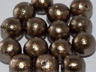 CP-J689 Bronze 12 mm Cotton Pearls Miyuki - 5 x