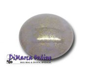 Cab25 Mordoré Gray Lilac 25 mm Round Cabochon Glass Par Puca