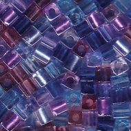 SB3-MIX11 Mix Caribbean Blue Cube 3x3 Miyuki * BUY 1 - GET 1 FREE *