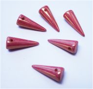 SPK17-03000/14495 Chalk Red Lumi Spikes 7x17 mm - 18 x