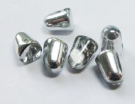G10-00030/27001 Crystal Silver Gumdrops 7x10 mm