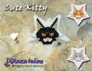 Tutorial 11 rows - Cute Kitty 3D Peyote Star + Basic Tutorial Little 3D Peyote Star (download link per e-mail)