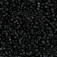 DB0010 Opaque Black Delica 11/0 Miyuki - 50 grams WHOLESALE PACKAGE