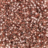 DBS0037 Copper-Lined Crystal Delica 15/0 Miyuki