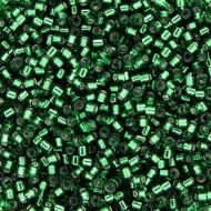 DB0605 Silver-Lined Emerald Delica 11/0 Miyuki - 50 grams WHOLESALE PACKAGE 