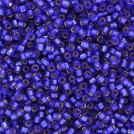 DB0696 Semi-Matt Silver-Lined Violet Cobalt Delica 11/0 Miyuki 