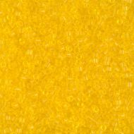 DB1301 Dyed Transparent Yellow Delica 11/0 Miyuki