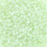 DB1474 Transparent Pale Green Mint Luster Delica 11/0 Miyuki 