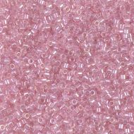 DB1673 Pearl-Lined Rainbow Transparent Pink Delica 11/0 Miyuki 