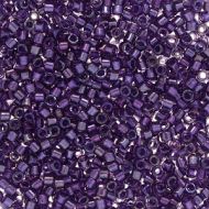 DB1756 Sparkling Purple Lined Rainbow Amethyst Delica 11/0 Miyuki