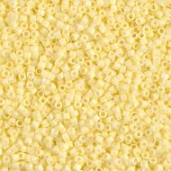 DB2101 Duracoat Opaque Light Lemon Ice Delica 11/0 Miyuki - 50 grams WHOLESALE PACKAGE