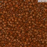 DB2142 Duracoat Opaque Cognac Delica 11/0 Miyuki - 50 grams WHOLESALE PACKAGE