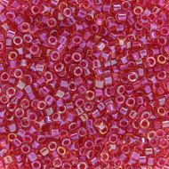 DB0062 Light Cranberry Lined Topaz Luster Delica 11/0 Miyuki 