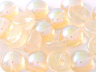 DO-00030/98534 Crystal Rainbow Lemon Dome Beads * BUY 1 - GET 1 FREE *