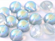 DO-00030/98538 Crystal Rainbow Blue Dome Beads * BUY 1 - GET 1 FREE *