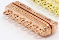 Magnetic Clasp 6 strands Rose Gold